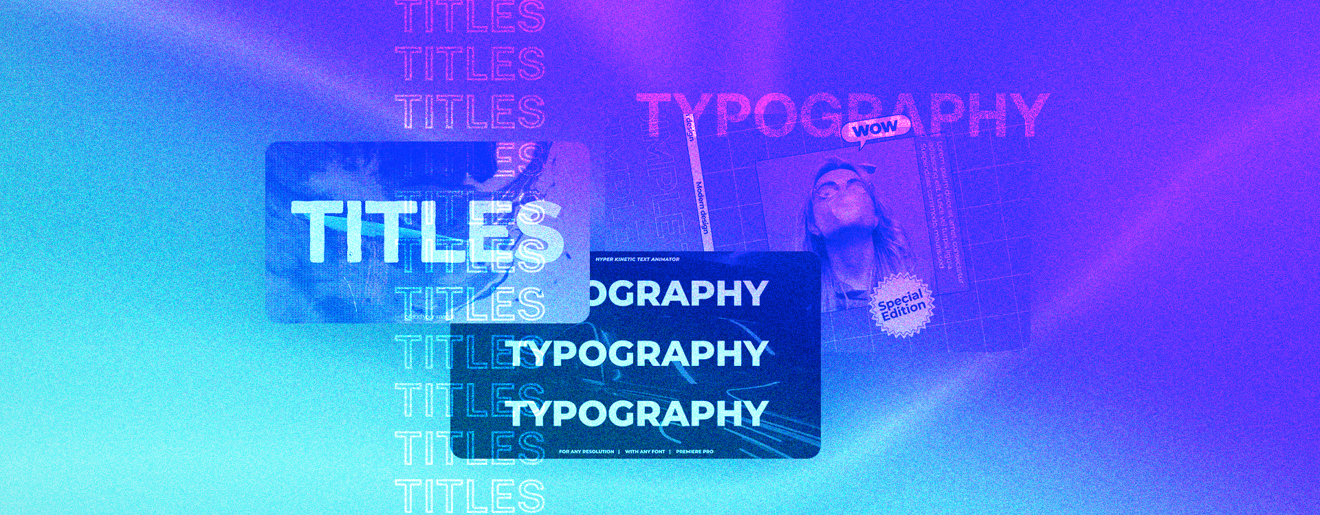 animated title in after effects, premiere pro and final cut pro
